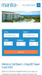 Mobile Screenshot of mantraonsaltbeach.com.au
